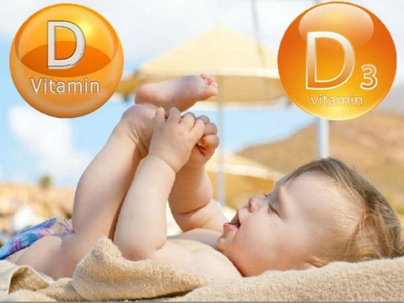 Bổ sung vitamin D cho trẻ sơ sinh đúng cách. Ảnh: Internet