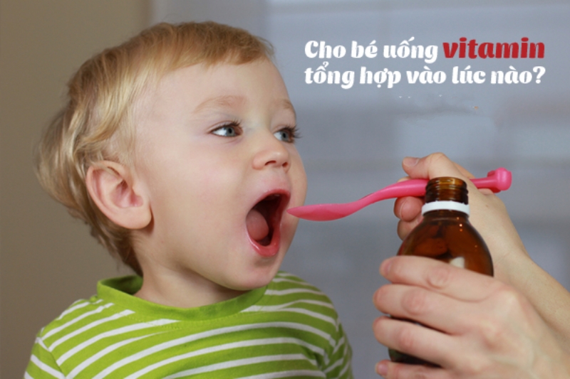 Bổ sung vitamin tổng hợp đúng cách giúp trẻ phát triển tốt. Ảnh: Internet
