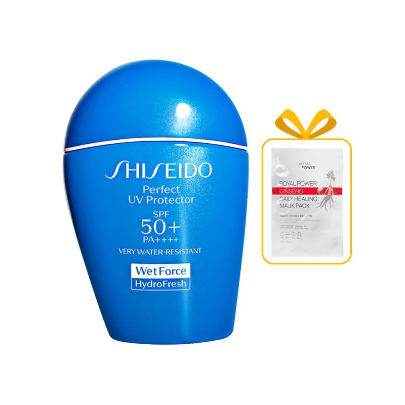 Shiseido Perfect UV Protector WetForce HydroFresh là dòng kem chống nắng nổi tiếng của thương hiệu Shiseido