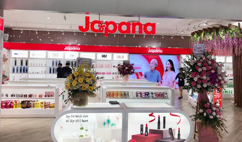 Không gian mua sắm chuẩn Nhật của cửa hàng Japana
