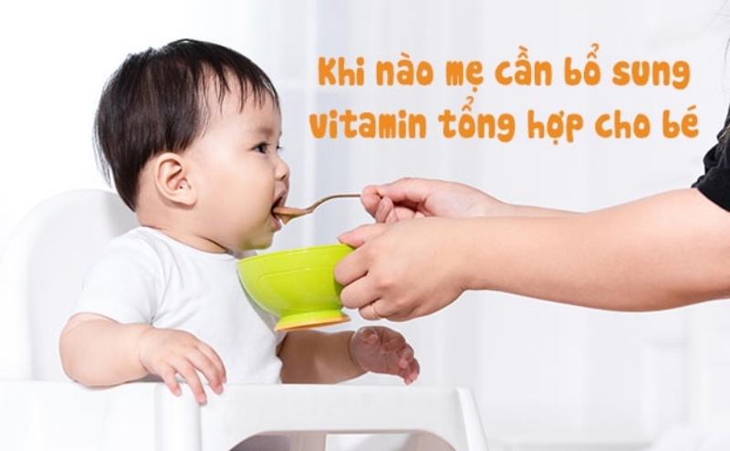 Vitamin tổng hợp cần thiết cho trẻ. Ảnh: Internet