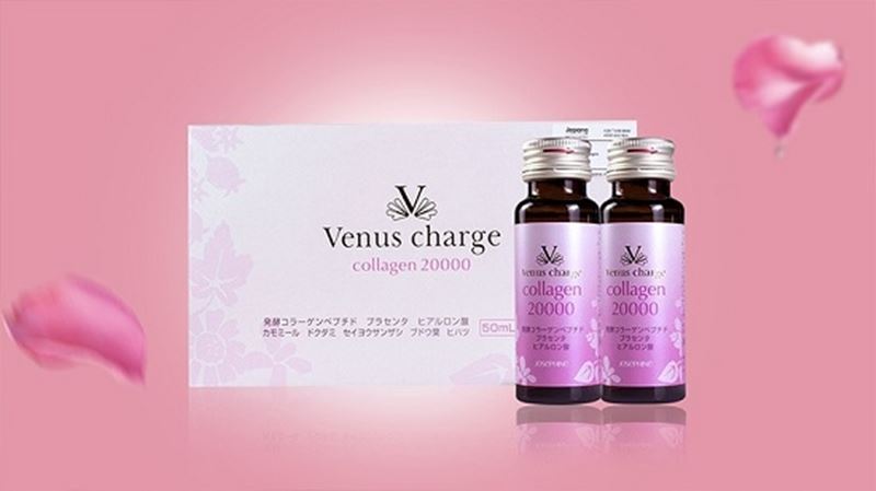 Collagen uống trắng da của Nhật Venus Charge