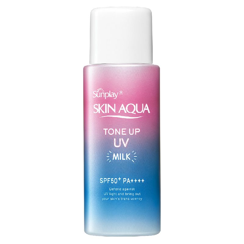  Suplay Skin Aqua Tone Up UV Milk SPF50+ PA++++ với chỉ số chống nắng cao giúp bảo vệ làn da khỏi tia cực tím, tia UV