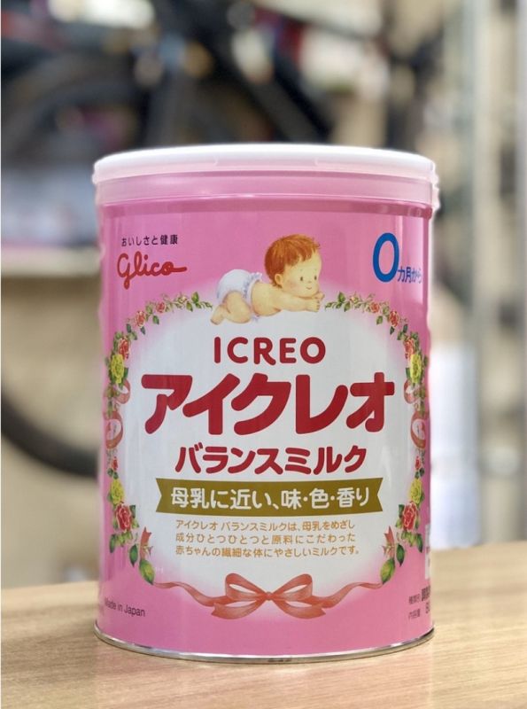 Sữa Glico số 0 nổi tiếng từ Nhật Bản. Ảnh: Internet