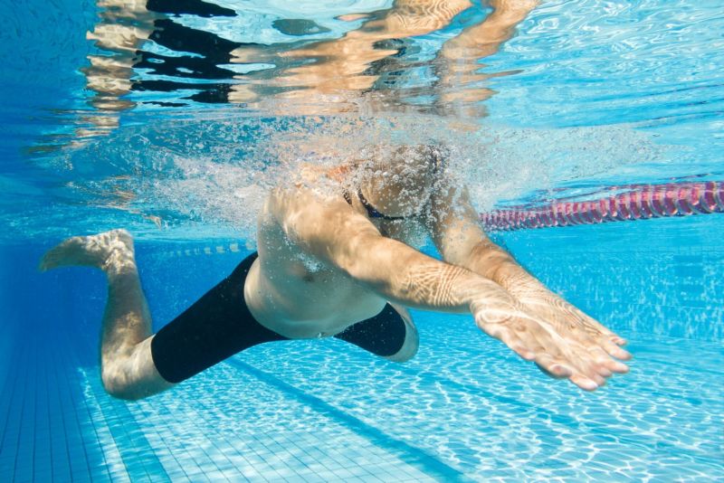 Bơi lội là môn thể thao giúp tăng chiều cao tốt 