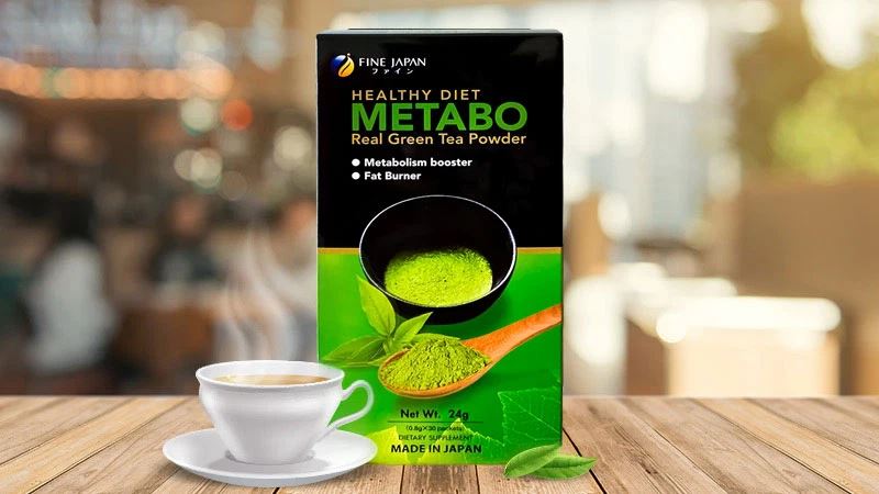 Trà hỗ trợ giảm cân Fine Japan Metabo Green Tea