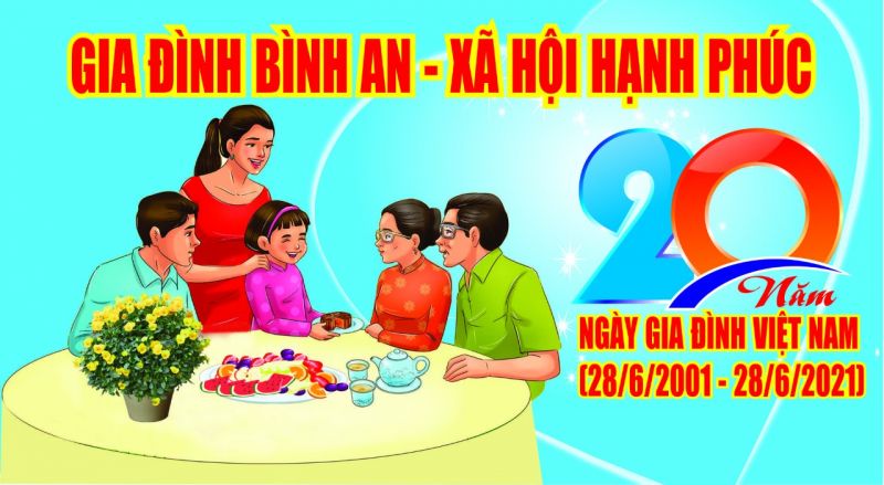 Chủ đề ngày Gia đình Việt Nam năm 2021