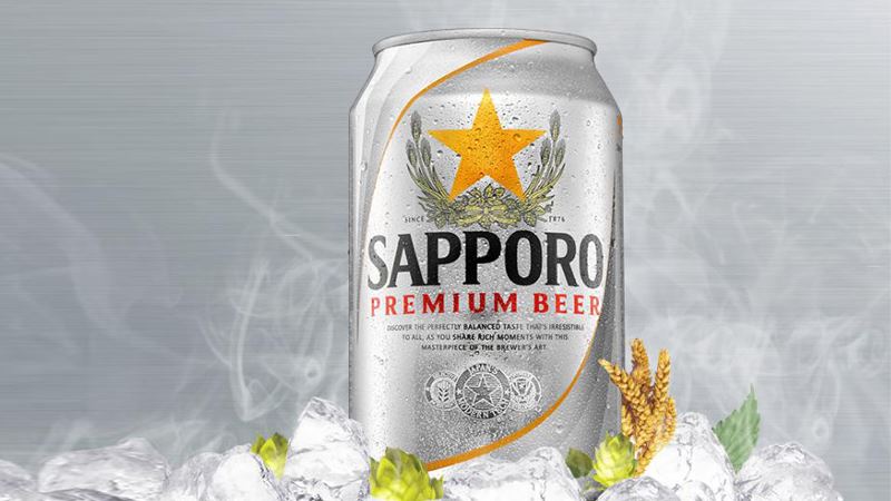 Bia Sapporo là dòng bia cao cấp