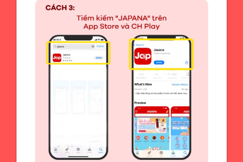 Japana là app mua hàng online Nhật Barn chính hãng, uy tín