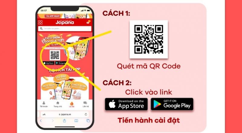 Japana là app mua hàng online Nhật Barn chính hãng, uy tín