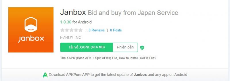 Janbox là app mua hàng online tiện lợi