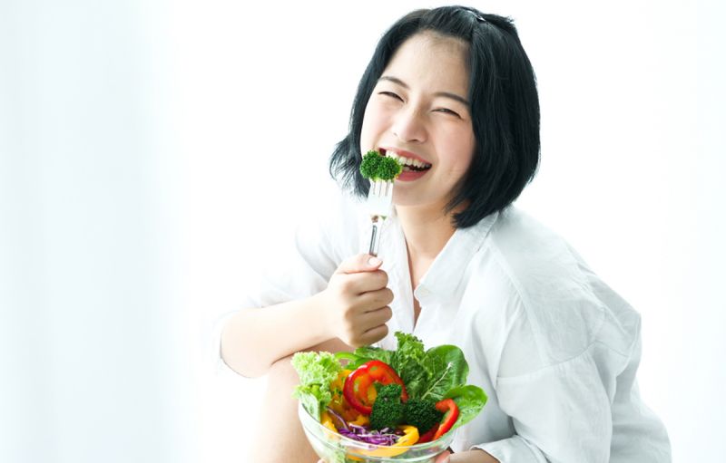 Cần bổ sung nhiều rau xanh để hỗ trợ giảm cân tốt hơn