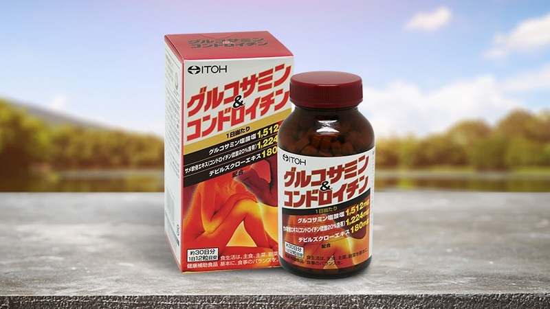 Viên uống bổ xương khớp ITOH Glucosamine Chondroitin 