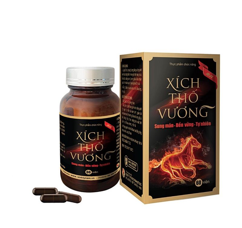 Thuốc bổ thận tráng dương Xích Thố Vương