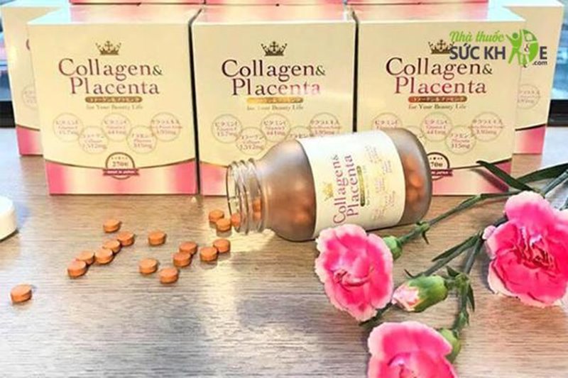 Viên uống Collagen Placenta Nhật Bản