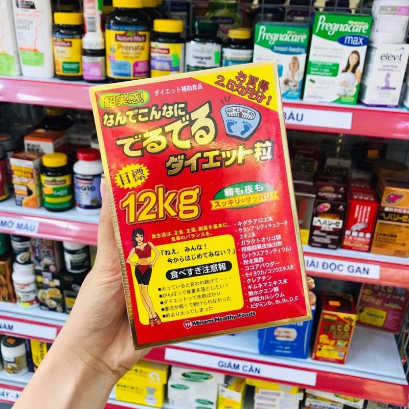Giới thiệu thuốc giảm cân 12kg của Nhật