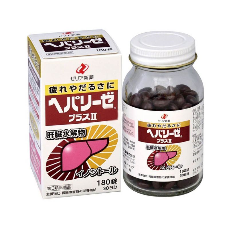 Viên uống bổ gan Liver Hydrolysate Nhật Bản