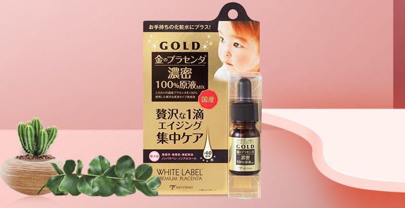 Tinh chất dưỡng trắng, trị nám White Label Premium Placenta Gold Essence