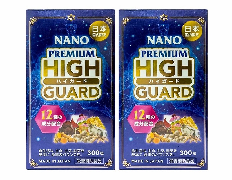 Viên uống bổ phổi Nichiei Bussan Nano Premium High Guard tăng cường chức năng phổi