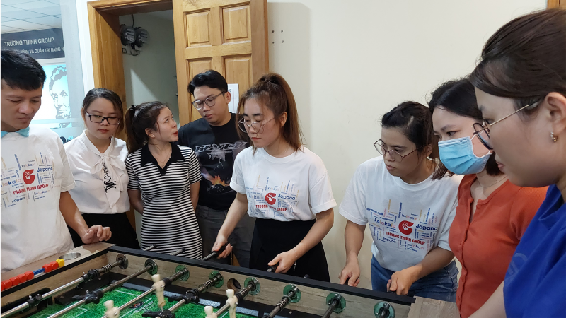 Hội thao 2022 hội tụ 8 đội bi lắc từ các phòng ban thuộc các công ty trong Trường Thịnh Group