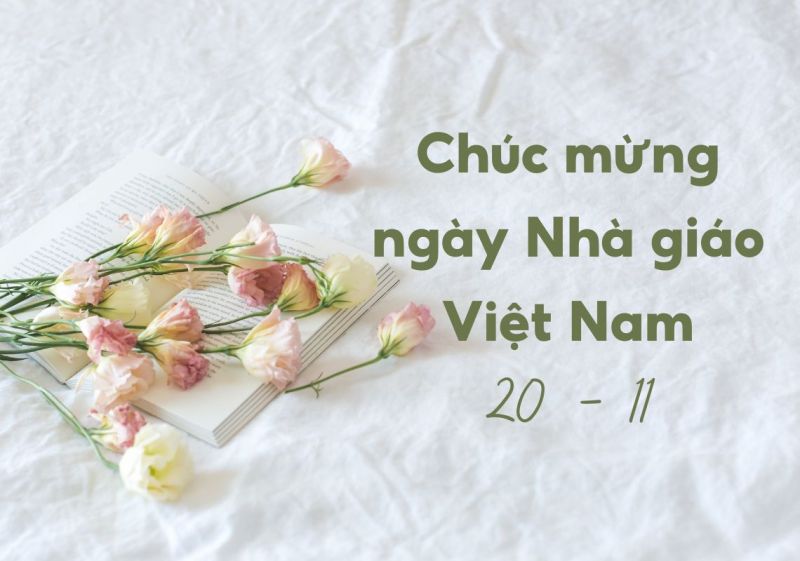 Lời chúc 20/11 của phụ huynh dành tặng cô giáo mầm non