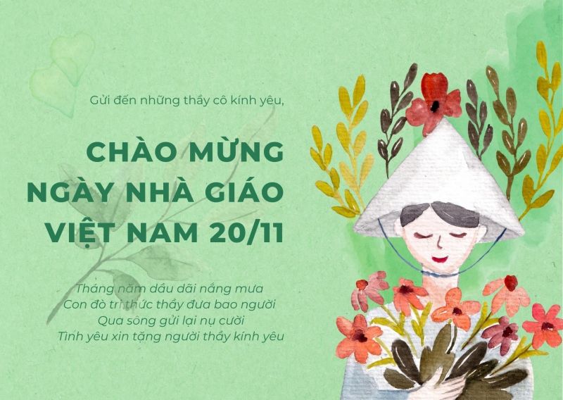 Tuyển tập những bài thơ về thầy cô giáo tự sáng tác hay nhất 2022