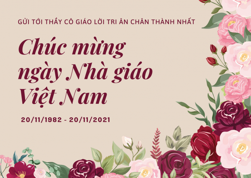 Tuyển trọn những bài thơ ngắn hay nhất về cô giáo ngày 20-11