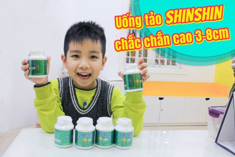 Tảo hỗ trợ tăng chiều cao cho trẻ Shinshin Kukumei của Nhật. Ảnh: Internet