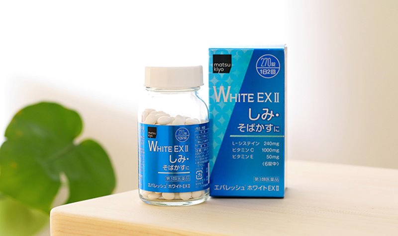 Viên uống trắng da trị nám White Ex