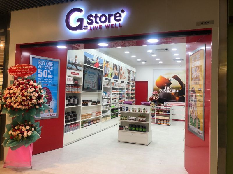 G. Store cung cấp các sản phẩm bảo vệ sức khoẻ đa dạng, vitamin, chất khoáng và collagen chất lượng, giá phải chăng