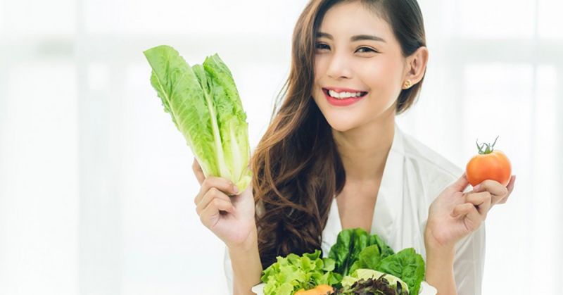Ăn nhiều rau xanh vừa tốt cho sức khỏe vừa giúp giảm cân