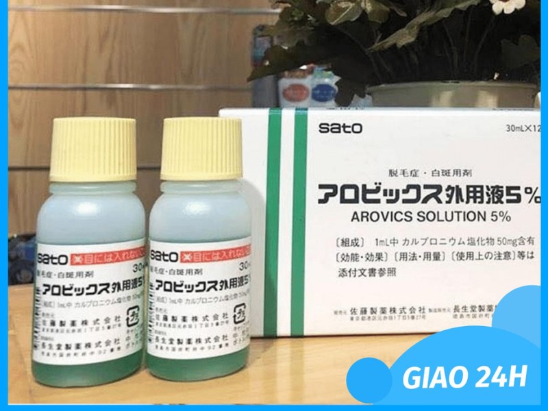 Tinh chất kích thích mọc tóc JG Nhật Bản được sản xuất từ thành phần thảo dược tự nhiên