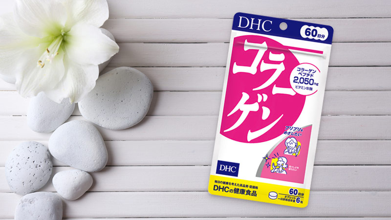 Collagen DHC có công dụng chống lão hóa, làm đẹp da hiệu quả