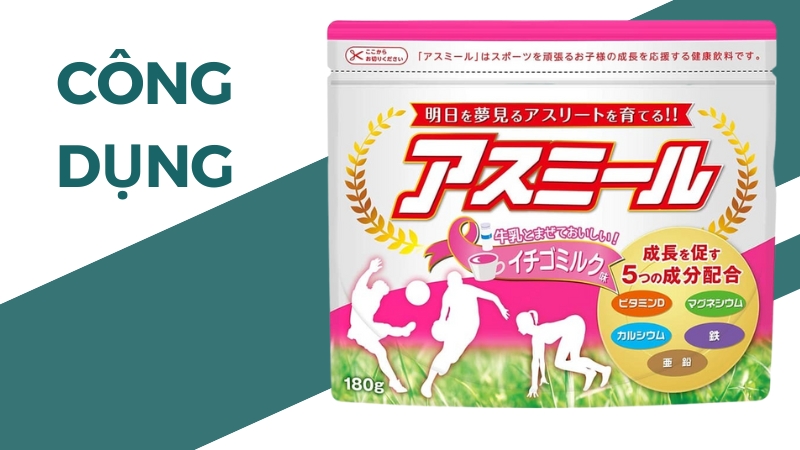 Sữa tăng chiều cao cho trẻ Asumiru Ichiban Boshi giúp trẻ tăng cường phát triển chiều cao, bảo vệ cơ xương khớp nhờ hàm lượng cao canxi và chất khoáng