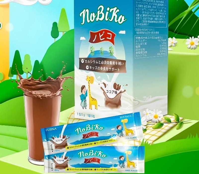 Sữa tăng chiều cao Nobiko Nhật Bản sở hữu vị thơm ngon, dễ uống