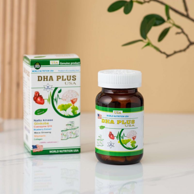  Viên uống hoạt huyết dưỡng não DHA Plus USA