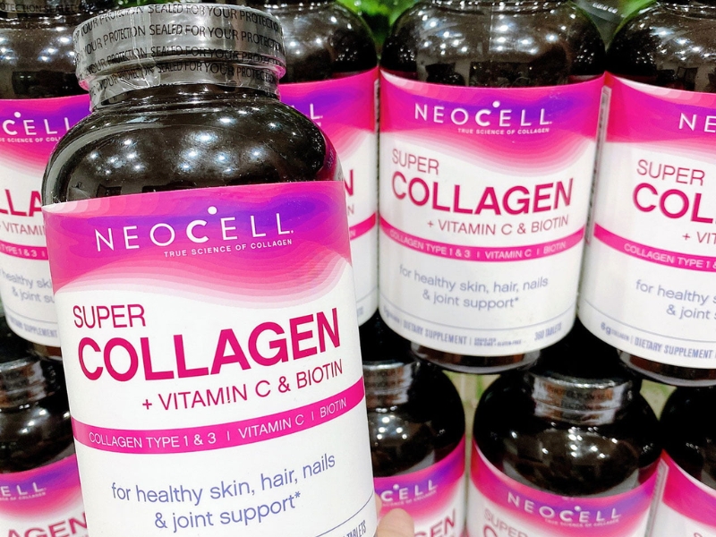 Viên uống NeoCell Super Collagen + C with Biotin Mỹ là sản phẩm nổi tiếng hàng đầu, được sản xuất dựa trên công nghệ hiện đại, dây chuyền tân tiến