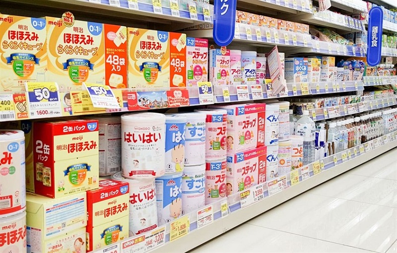 Nhật bản nổi tiếng với các loại sữa chất lượng