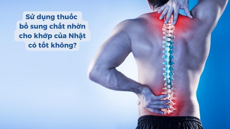 Thuốc bổ sung chất nhờn cho khớp của Nhật thường được nghiên cứu vào bào chế kỹ lưỡng, với bảng thành phần lành tính