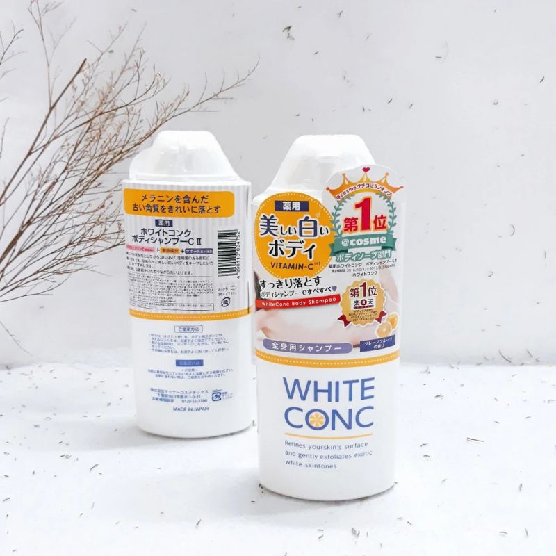 Sữa tắm trắng da White Conc Body Shampoo 360ml