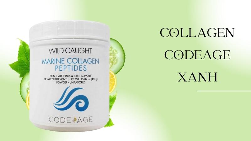 Bột Collagen Codeage xanh của Mỹ cung cấp cho cơ thể nhiều chất dinh dưỡng thiết yếu