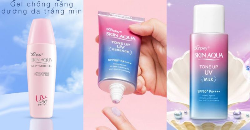 Kem chống nắng Skin Aqua có mấy loại? Ảnh: Internet