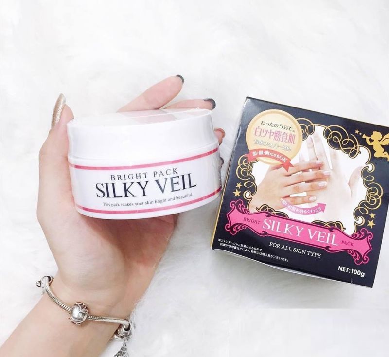 Giới thiệu về kem dưỡng trắng da của Nhật Silky Veil