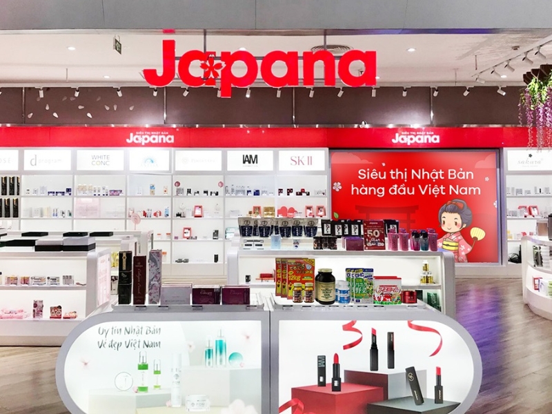 Siêu thị JAPANA cung cấp đa dạng sản phẩm Nhật Bản chính hãng hàng đầu tại Việt Nam 