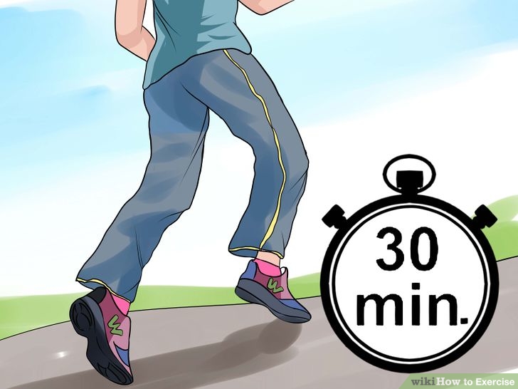 Tập thể dục 30 phút mỗi ngày tốt cho sức khỏe. Ảnh: Internet