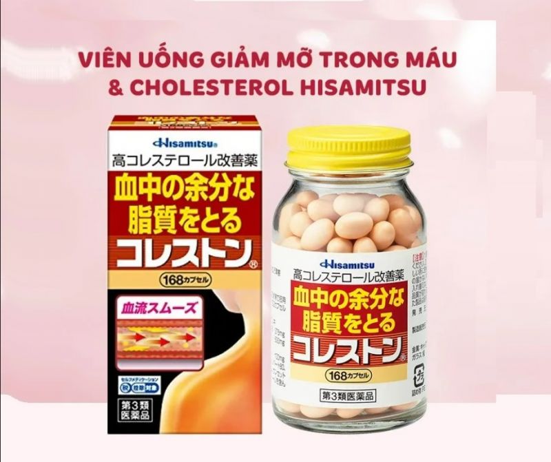 Viên uống giảm mỡ máu Hisamitsu là gì?