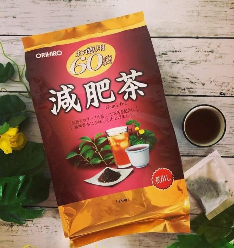 Trà giảm mỡ bụng Orihiro Genpi Tea 3g