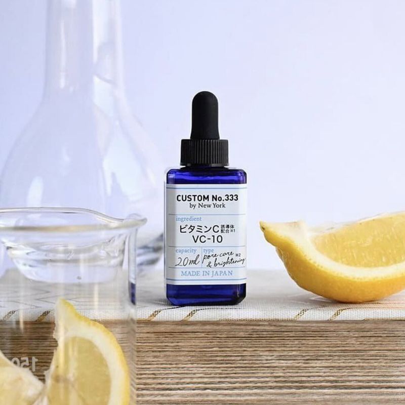 Tinh chất dẫn xuất Vitamin C Custom No.333 by NY VC30 Serum trị thâm nám, tàn nhang và dưỡng trắng hiệu quả