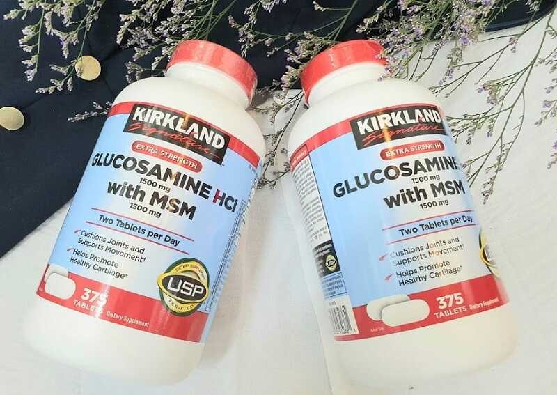 Glucosamine HCL 1500mg Kirkland With MSM 1500mg