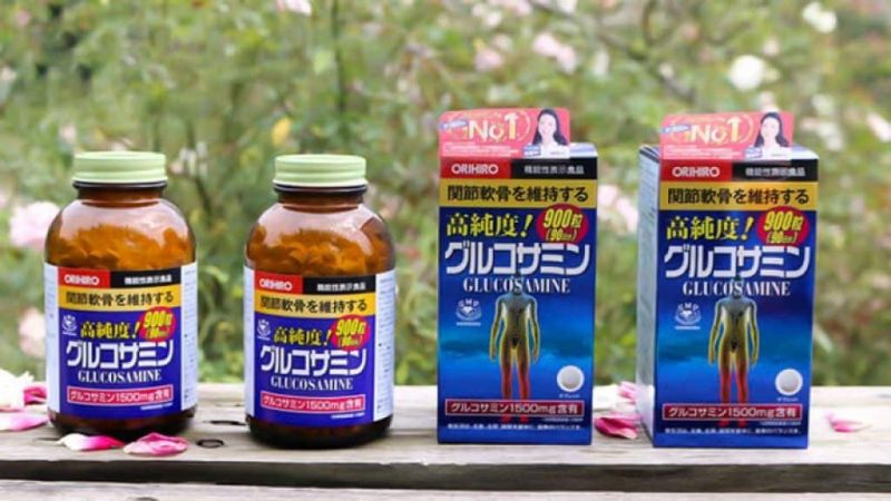  Glucosamine Orihiro 1500mg Nhật Bản cải thiện sức khỏe xương khớp